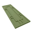 thumbnail image 6 of Ekena Millwork 12"W x 54"H True Fit PVC Hastings Fixed Mount Shutters, Moss Green (Per Pair - Hardware Not Included), 6 of 9