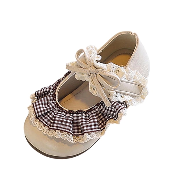 Amplio Niño Zapatos Niñas de Moda de Corte Bajo Encaje-Up Soft-Sold Zapatos de Cuero de Pie Redondo para la Primavera Y el Verano, Zapatos Rojos Niña