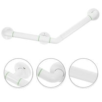 Soimiss Antislip Bathroom Grabbar Grab Bar White Stainless Steel 1Pcs Anti Slip