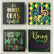 Way To Celebrate Mardi Gras Sign Assortment