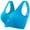 Sky Blue, variant on Womens Plus Size Bras for Women Women's No Side Effects Underarm-Smoothing Comfort Underwire Lightly Lined T-Shirt Bra (Blue,3XL)