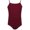 Wine Red, variant on Dancina Camisole Dance Leotard for Girls – Ballet Leotard with Adjustable Straps