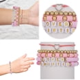 thumbnail image 3 of Soporte Concierto Taylor 1989 Pulsera Letras Rosa Arcilla Suave Conjunto Pulseras SWIFTIE Con Cara (Estilo A) [ZJ11328], 3 of 9