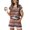 Red, variant on Halloween Outfits for Women 2 Piece Sets Candy Witch Hat Crew Neck Horror Shirts and Spiderweb Skeleton Wide Leg Funny Shorts, XL