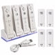 thumbnail image 5 of 4 pilas recargables de 2800 mAh y base de carga de Wii Cell para accesorio de interruptor remoto de Wii, 5 of 8