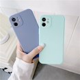 thumbnail image 3 of Luxury Ultra Thin Shockproof Silicone Square Phone Case For iPhone 12 11 13 Pro Max XS X On iPhone XR7 8 Plus SE 2020 Soft Cover, 3 of 5