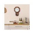 thumbnail image 3 of Wall Clock Battery Operated, Imitation Wood Plastic Regulator Clock ,Vintage Decorative Wall Clocks For Living Room,Farmhouse,Office,Bedroom,Kitchen,Wall Decor, 3 of 8