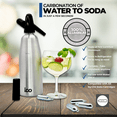 thumbnail image 4 of ICO Soda Maker, Carbonated Water Machine for Sparkling Water and Seltzer, 1 Quart, 4 of 6