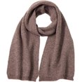 thumbnail image 4 of GHSDFBB Solid Winter Scarf for Girls Women Cold Weather Fashionable Knit Scarves, 4 of 7
