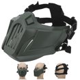 thumbnail image 4 of Protección facial táctica protección facial cs protector facial equipo de seguridad táctica Tactic Half Face Guard Transpirable Cómodo Equipo de protección militar para, 4 of 8