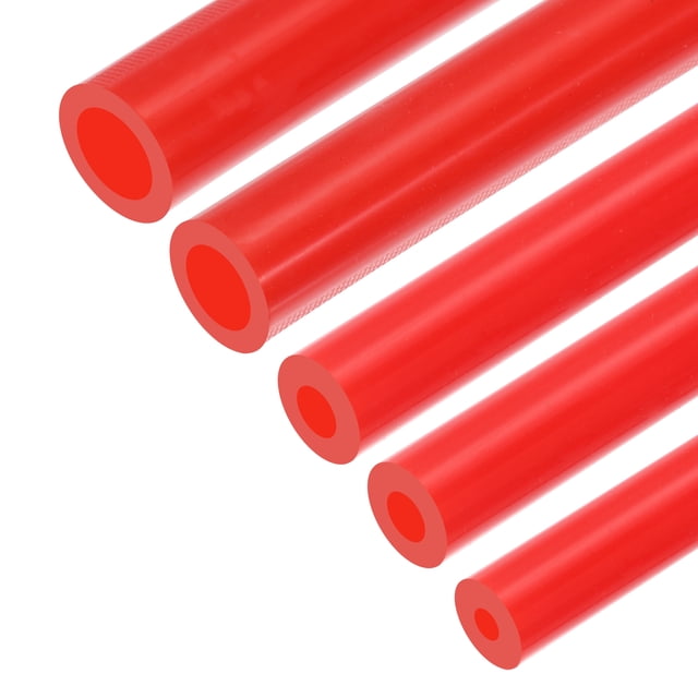 Mangueras de Silicona para Vacío 1/8" 3/16" 1/4" 3/8" 1/2" ID 1/8" Grosor de Pared 6.6ft Rojo Alta Temperatura para Motor
