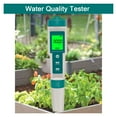 thumbnail image 2 of 7 in 1 Water Quality Detector PH/TDS/EC/Salinity/ORP/S.G/Temperature Measuring Monitor High Accurancy Digital Water Quality Test, 2 of 6