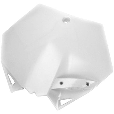 Cycra Stadium Number Plate White for KTM 450 EXC-R 2011