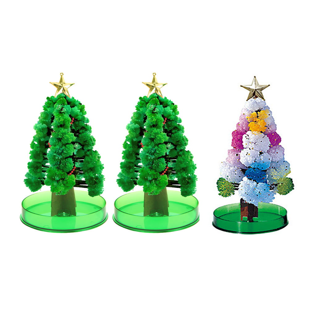 Novelty Magic Growing Tree Toys Christmas Decoration Boys Girls Xmas Gift 