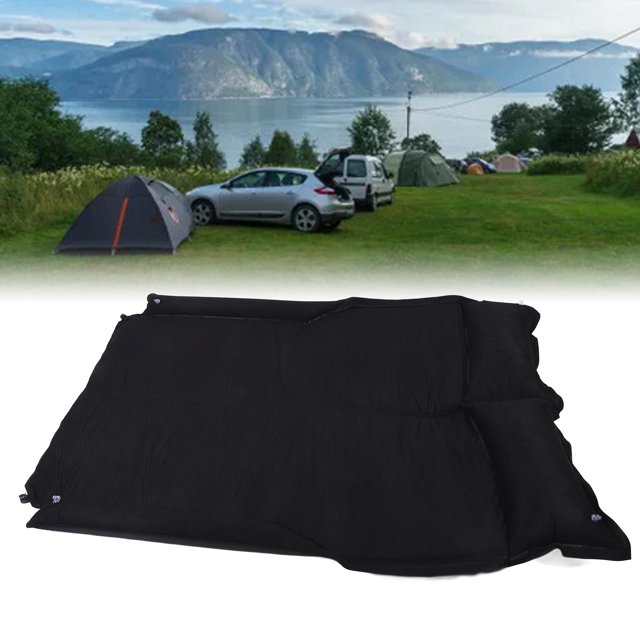 SUV Camping Bed Velvet 5cm Thickness Lightweight Air Mattress with Side Wings for Mid Large SUV Minivan