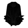thumbnail image 4 of Blczomt Black Womens Spring Blouses Casual Cute Blouses Summer Dressy T Shirts for Women,M, 4 of 6