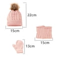 thumbnail image 2 of Ensemble Trois Pièces pour Enfants, Chapeau, Foulard et Gants, 2 of 5