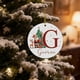 thumbnail image 1 of Adornos navideños, 26 letras, adornos colgantes para árbol de Navidad, adornos navideños personalizados, adornos navideños DIY, decoración navideña, decoración colgante para árbol de Navidad, artículo, 1 of 5