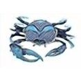 thumbnail image 2 of Kubla Craft Enameled Blue Crab Trinket Box, Accented with Austrian Crystals, 2 of 4