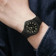 thumbnail image 3 of Reloj de cuarzo para hombre, relojes para hombre, reloj unisex para niños, reloj deportivo de camuflaje, reloj de pulsera analógico de cuarzo para hombre., 3 of 3