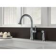 thumbnail image 2 of Delta Cassidy Single Handle Kitchen Faucet with Spray, Arctic Stainless, 2 of 2
