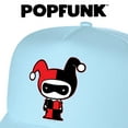 thumbnail image 4 of Batman Harley Quinn Cute Chibi Character Foam Snapback Trucker Hat - Unisex for Men and Women, 4 of 5