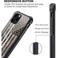 thumbnail image 3 of Compatible with iPhone 11 Case，Design Pattern Back Bumper Anti Scratch Reinforced Corners Soft TPU Caver, Cases for Men Women-Camouflage Tree USA American Flag Wood Grain, 3 of 6
