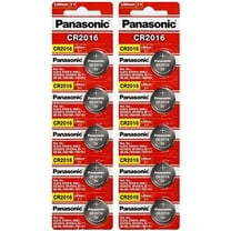 Panasonic CR2016 3 Volt Lithium Coin Battery (10 pcs)
