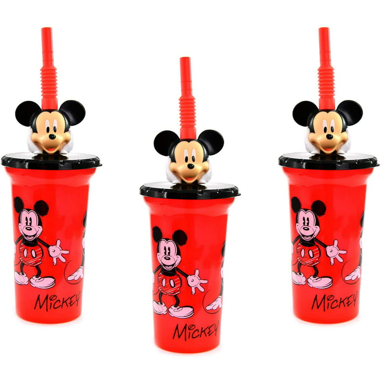 Disney Silicone Travel Straw Set - Mickey Mouse Repeatables