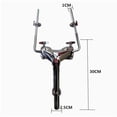 thumbnail image 1 of destyer Support de Tambour Support de Support d'Affichage Matériel pour Tom Drum DIY Accessoires Double Tom Support, 1 of 9