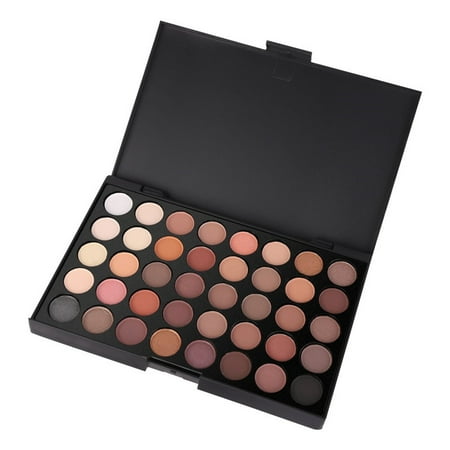Eyeshadow Palette, 40 Bright Colors Matte Shimmer Eyeshadow Makeup Pallete - Long lasting and High Pigment Silky Powder Eye Shadow