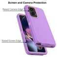 thumbnail image 5 of For Motorola Moto G Stylus 5G 2024 Case, Defender Phone Case For Moto G Stylus 5G 2024 6.5",Takfox Heavy Duty Shockproof Rugged Rubber Full Body Protective, 3 in 1 Hybrid Bumper Cover (Purple), 5 of 9