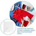 thumbnail image 6 of WHAMVOX Clear HTV Vinyl Film for DIY Garment Decoration White PET Material Easy to Cut and Use, 6 of 8