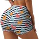 thumbnail image 1 of Fotbe Colorful Llama Shorts Sin Costuras – Shorts Deportivos de Cintura Alta para Mujer, Elásticos para Gimnasio, Yoga, Running o Ciclismo-XX-Large, 1 of 8