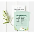 thumbnail image 2 of Inkdotpot Llama Gender Neutral Party Supplies Set Of 50 Baby ShowerPrediction Cards For Baby Shower Game, 2 of 5