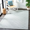 thumbnail image 2 of SAFAVIEH Martha Stewart Hampton Diamond Indoor/Outdoor Area Rug, Aqua, 6'5" x 6'5" Square, 2 of 7