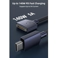 thumbnail image 3 of y 140W USB-C to Magnetic 3 Cable (Blue, 2m), 3 of 5