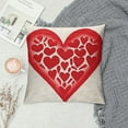 thumbnail image 2 of Nawypu Valentines Day Pillow Covers Pink Heart Love Valentines Day Pillows Winter Holiday Lumbar Pillow Covers Outdoor Pillowcase for Home Decor, 2 of 5