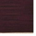 thumbnail image 2 of Rugsotic Carpets Eco-Friendly Woven Hand Woven Kilim Flat Weave Plum Solid Area Rug, 8'x8' Square, Antimicrobial, 2 of 5