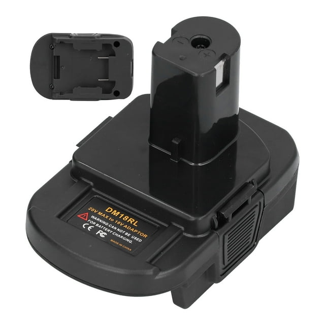 Battery Adapter, DM18RL Adapter Power Tool Battery Converter for DCB200 DCB203 for DCB206 M18