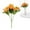 Orange, variant on Clearance Artificial flowers under $5,Plastic Flower Lifelike Greenery For Wedding Garden Decorations