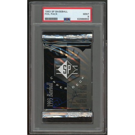 1993 SP Baseball Foil Pack PSA 9 Derek Jeter Rookie Year