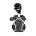 thumbnail image 2 of All-Star Sports Players Series Age 7 to 9 Protective Gear Catchers Set, Black, 2 of 3