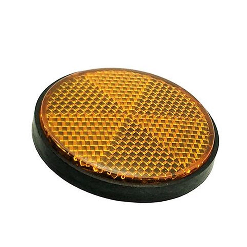 Bicycle Bike Round Reflector Night Cycling Safety Reflective Bike