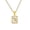 Capricorn, variant on Zodiac Necklace for Women Pendant Stainless Steel Gold Plated Square 12 Constellation Horoscope Gift Astrology Dainty Lucky Minimalist Personalized Gift Jewelry Pisces