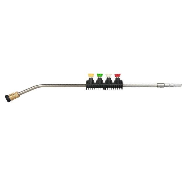 GROWTH TANK 60cm Long Pressure Washer Colorful Wash Nozzle Angled Lance Extension 1/4Inch