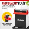 thumbnail image 4 of Dispensador de cinta adhesiva Vimtoba Heavy Duty para escritorio, 5 cm, rollo doble, 4 of 7
