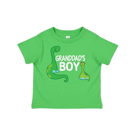 

Inktastic Granddad s Boy Grandson Dinosaur Boys Toddler T-Shirt