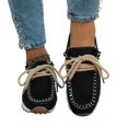 thumbnail image 4 of Willtoo Women's Wedge Platform Loafers Slip On Casual Dressy Business Shoes with Arch Support Non-Slip Wide Widths Orthopedic Comfortable Footwear, 4 of 5
