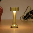 thumbnail image 3 of Lámpara de mesa inalámbrica con atenuación táctil, barra Retro, Hotel con mancuernas Led, 3 of 5